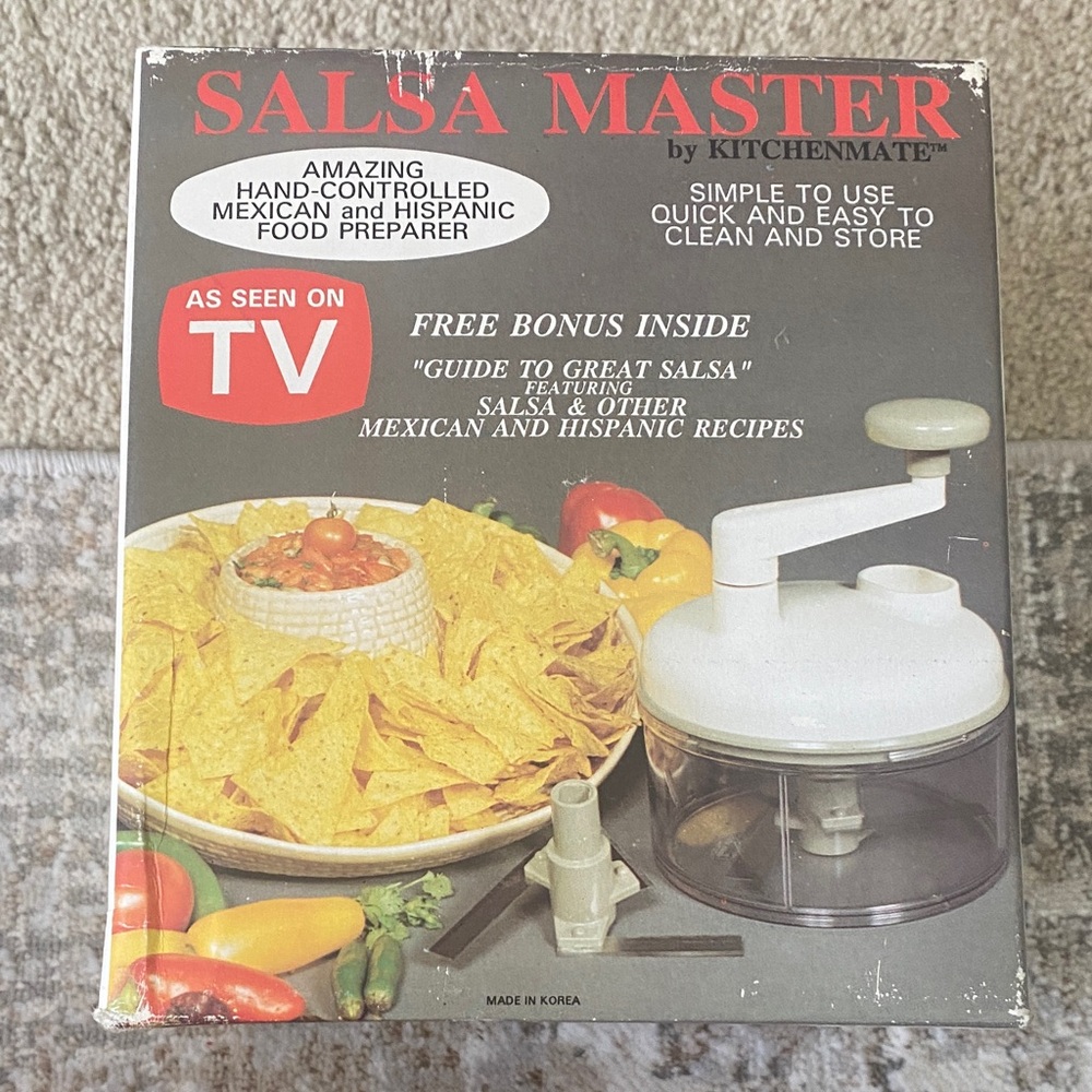 Salsa master hand chopper